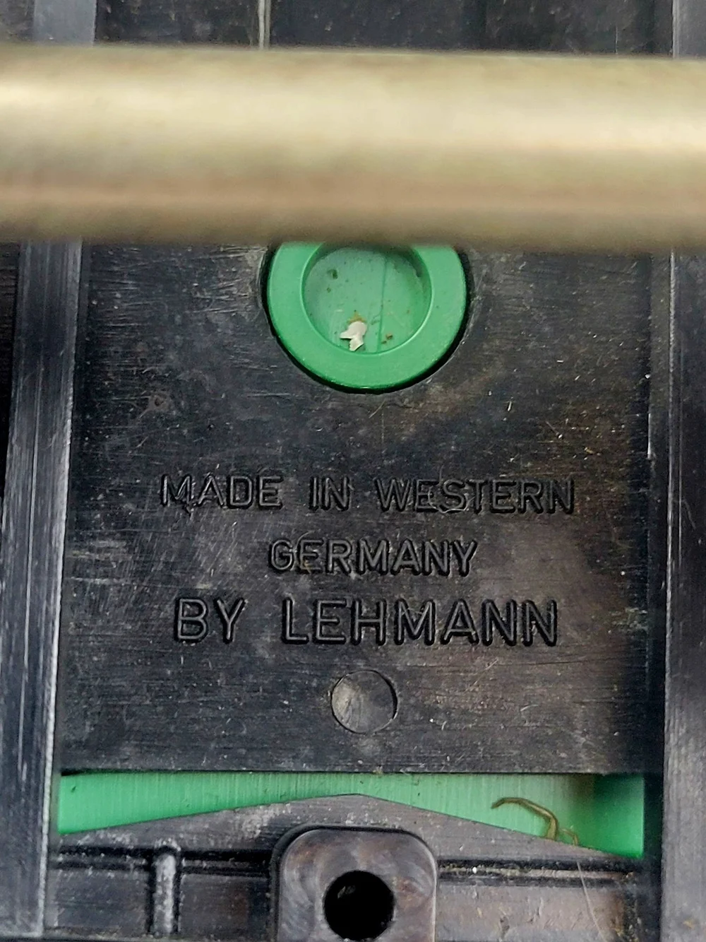 Vtg 70s LGB Lehmann 3010 Third Class Passenger Car G-Scale~Green~Western Germany